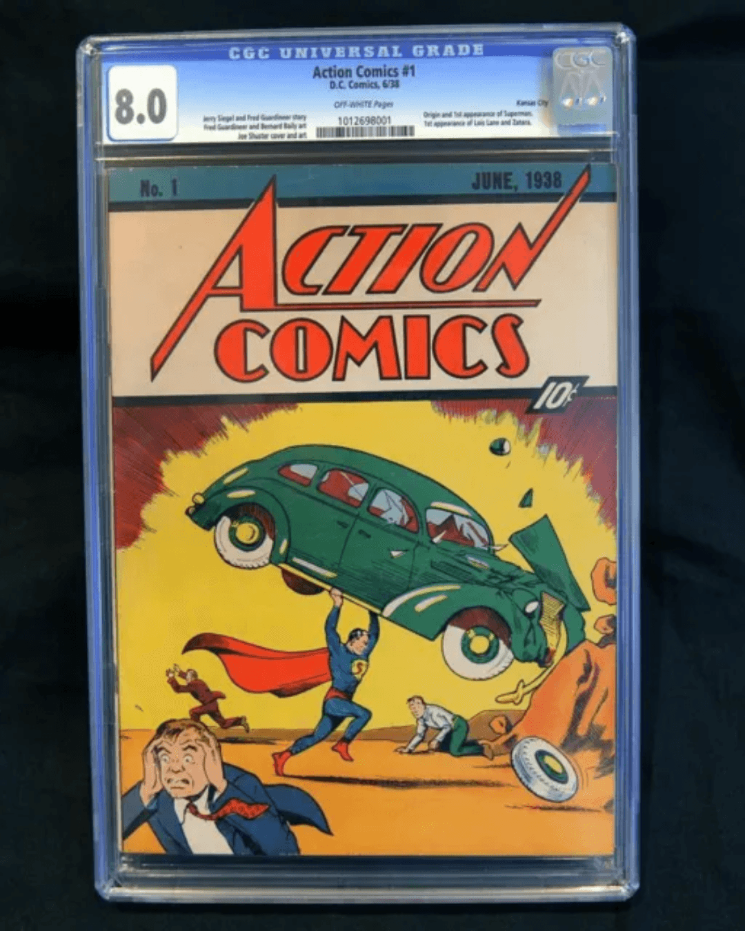 Action Comics #1 Sells for $15 Million. It Was Stolen from Nicolas Cage's House.