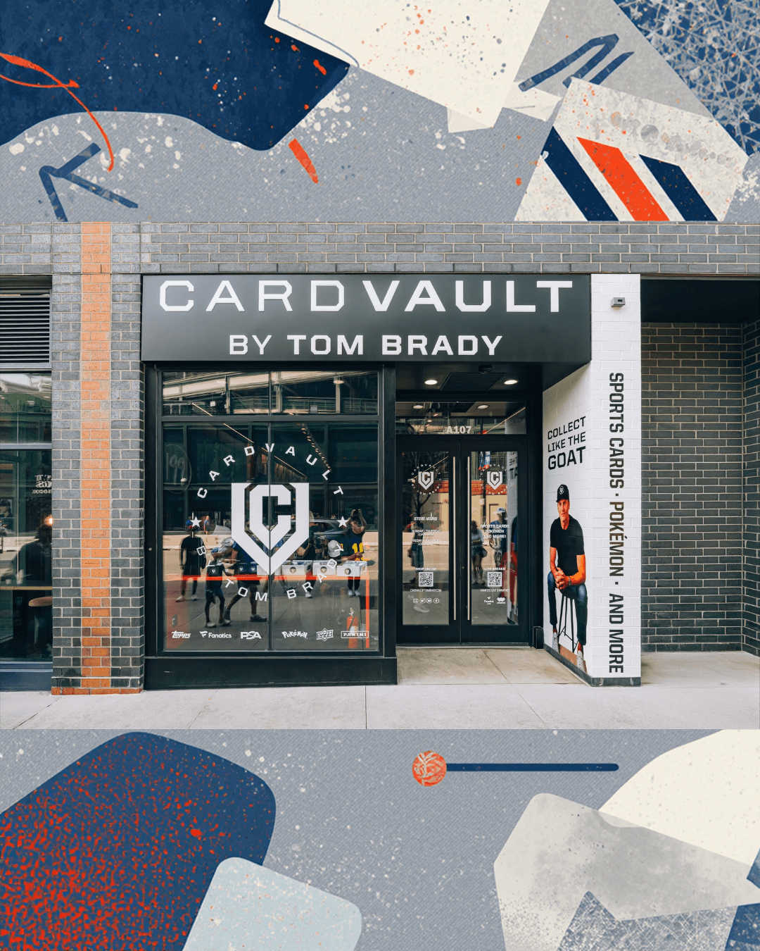 Tom Brady's CardVault Opens 13th Location in Brooklyn. 13 Stores in Under Two Years.