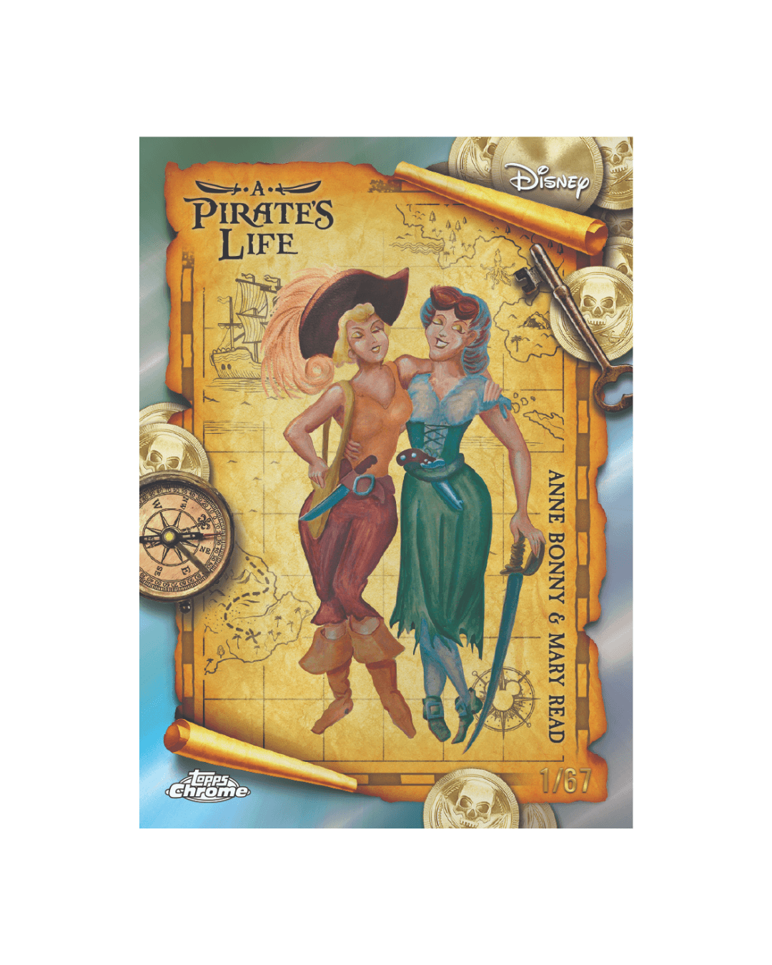 Topps x Disneyland 70th Anniversary Has Pieces of Haunted Mansion Costumes Inside the Cards