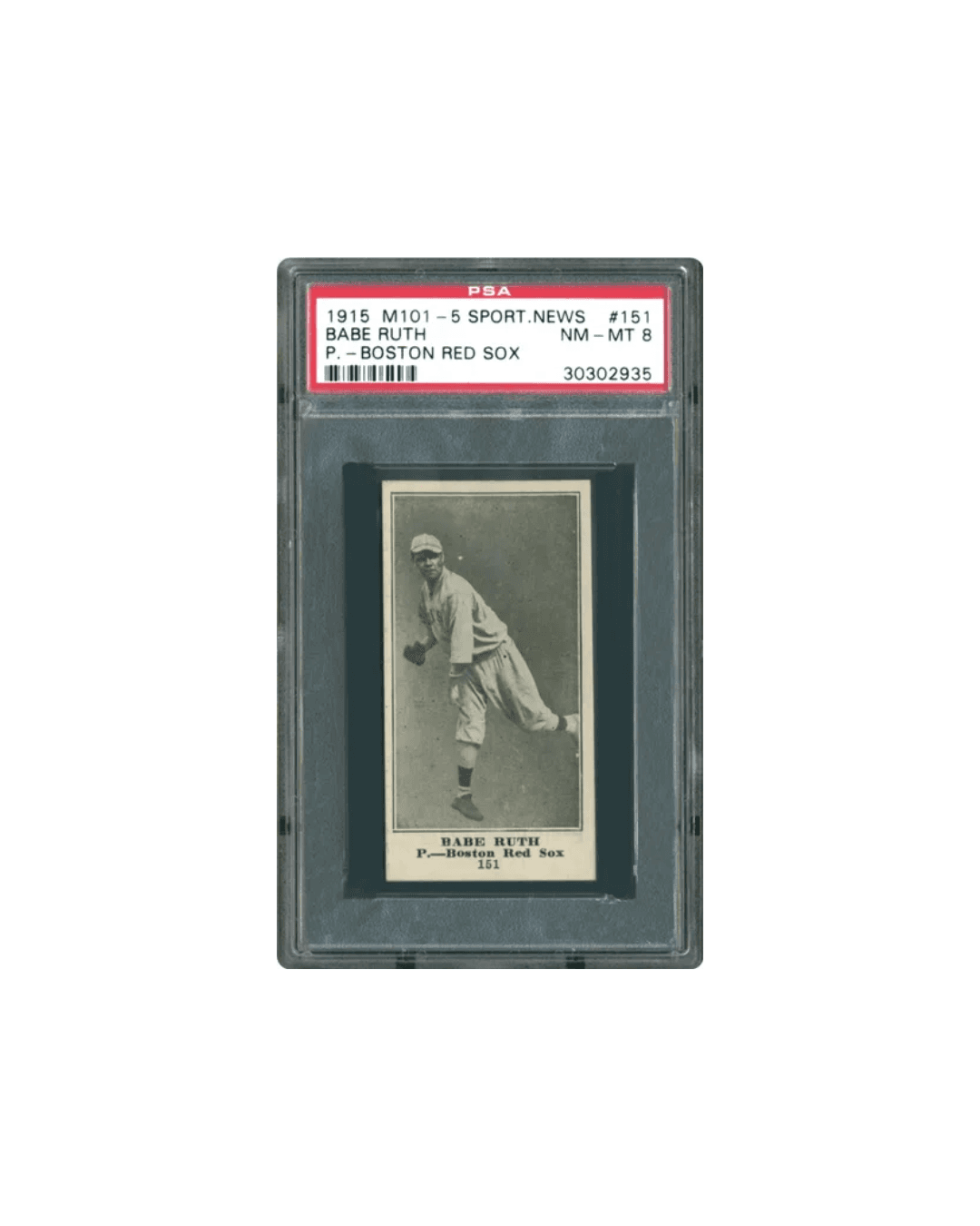 Babe Ruth Rookie Year Babe Ruth's 1916 Rookie Card Just Sold for $1,415,200. That's a 268% ...