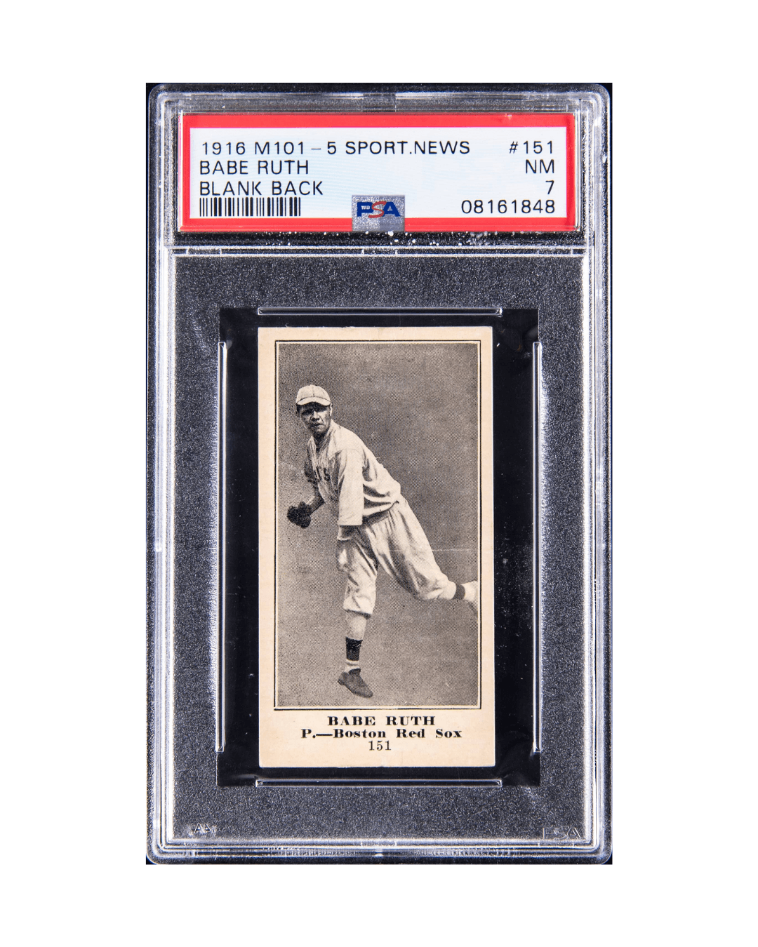 Babe Ruth Rookie Year A Babe Ruth Rookie Card Is Approaching $1 Million at Goldin. The ...